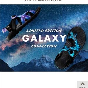 UNAVAILABLE!! Chaco Sandals Limited Edition GALAXY